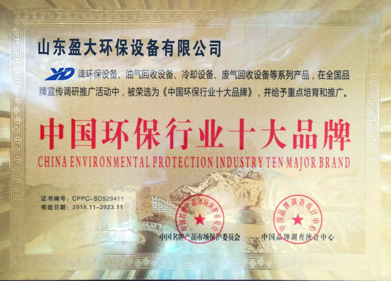 中国环保行业十大品牌